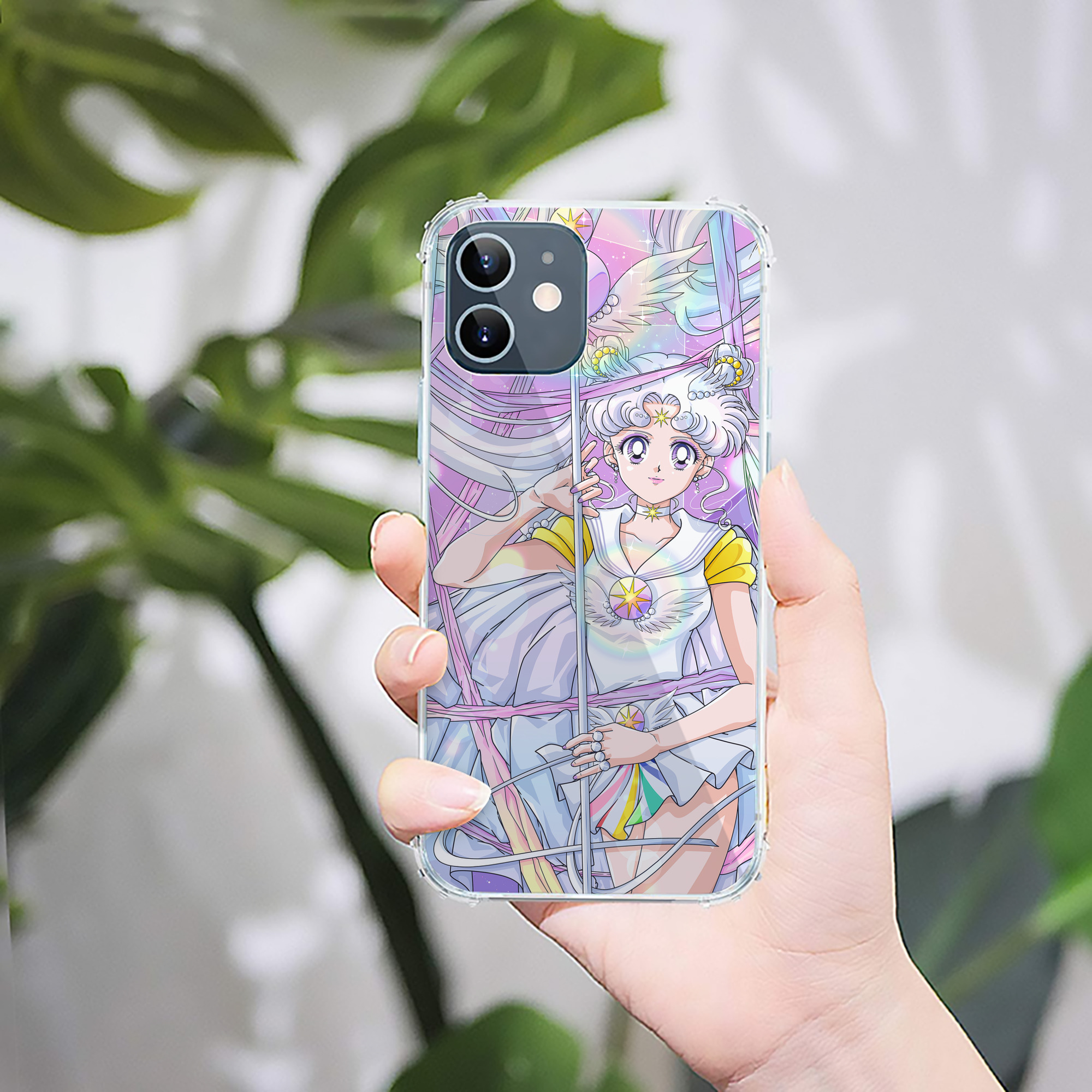 （画像用） 美少女戦士セーラームーン Sailor Moon 【iPhone 12シリーズ対応】透明スマホケース（クリアソフトケース）